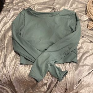 lululemon long sleeve crop top